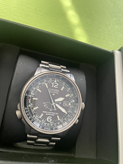 Exceptional Watch! Citizen Nighthawk Titanium H461 + viritin
