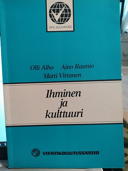 Ihminen ja kulttuuri - Olli Alho
