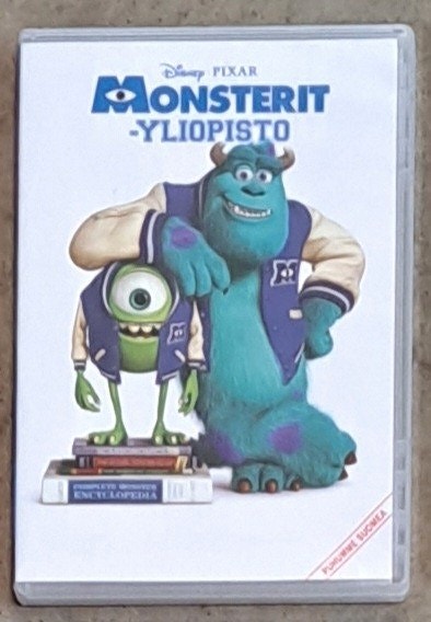 Monsterit yliopisto dvd