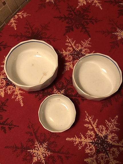 Arabia piippuleima kulhot