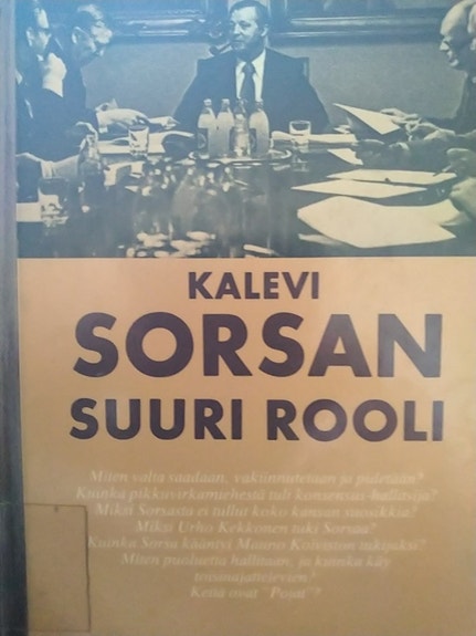 Kalevi Sorsan suuri rooli