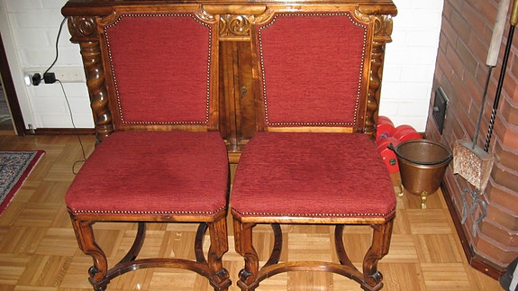 Barokki tuolit  Harvinaiset