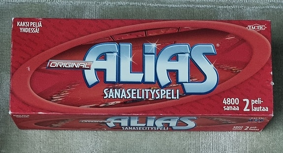 Alias Original sanaselityspeli lautapeli