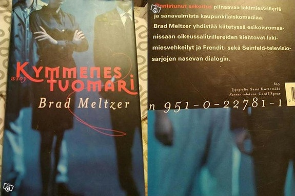 Meltzer Brad - Kirjoja (MIljonäärit / kymmenes tuomari)