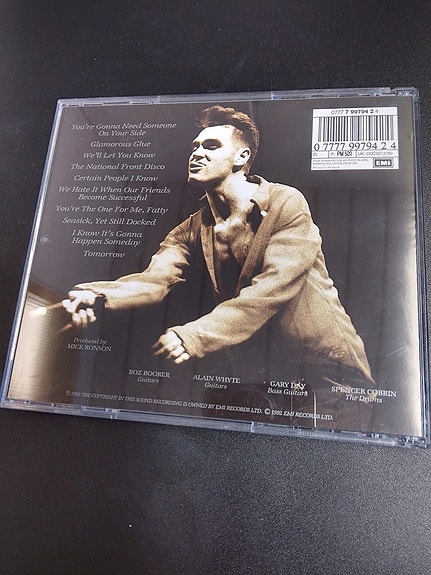 Morrissey, Your Arsenal cd-levy | Tori