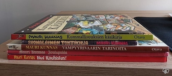 Mauri Kunnas Joulu ja Kauhu -kirjoja 1.painoksina
