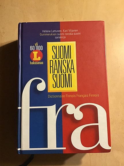 Suomi-ranska-suomi sanakirja