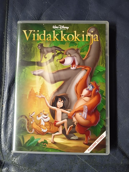 Walt Disney Viidakkokirja dvd