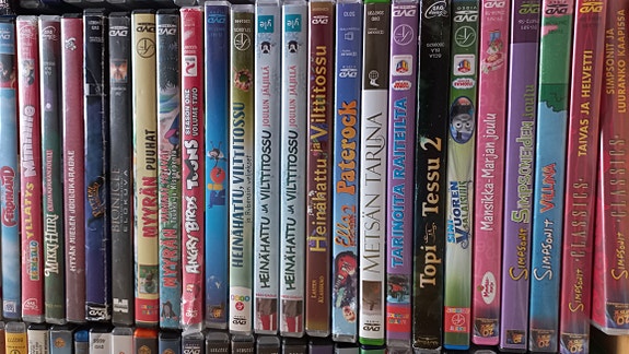 Lasten dvd-levyt