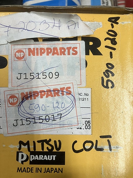 Mitsubishi Colt/Cordia/Galant/Lancer/Tredia 1.6/1.8 Vesipumppu 82-92