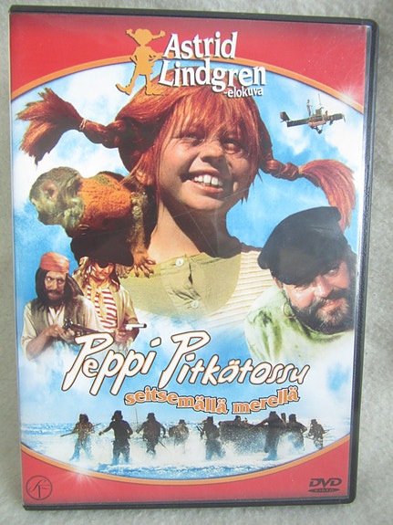 Peppi Pitkätossu seitsemällä merellä dvd