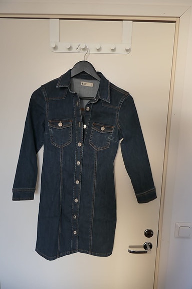 Gina tricot farkkumekko 34