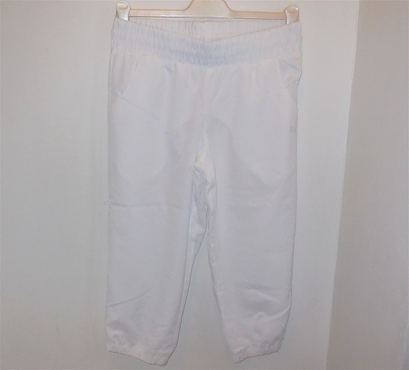 Puma valkoiset 3/4-pituiset housut M (38)