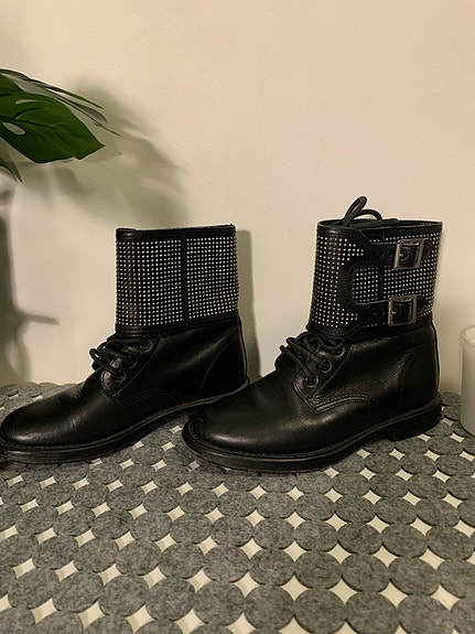 SAINT LAURENT aidot nauhalliset saappaat 36 1/2