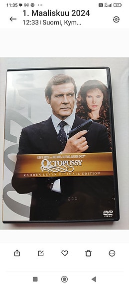 Bond DVD Octopussy