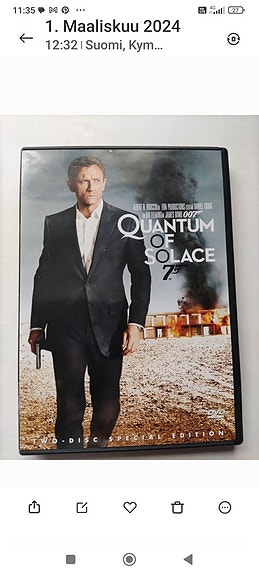 Bond DVD Quantum of Solace