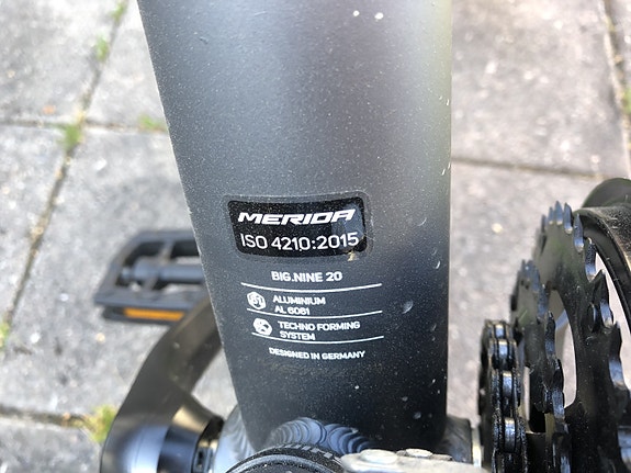 Polkupyörä Merida, koko M