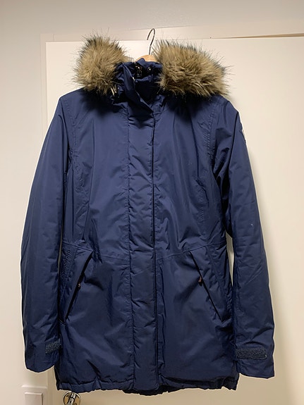 Didriksons parka navy koko 36