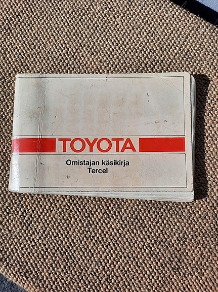 Toyota Tercel Omistajan käsikirja