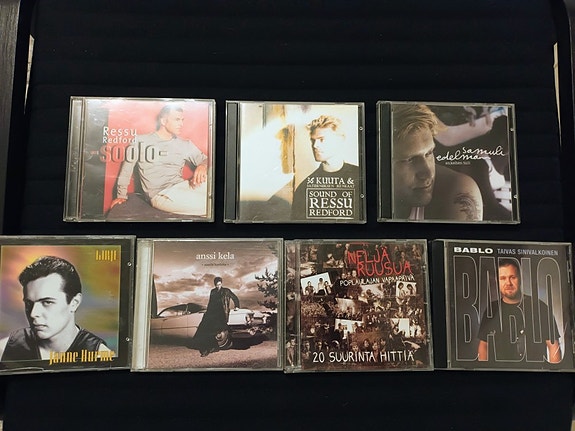 Kotimaista musiikki cd-t