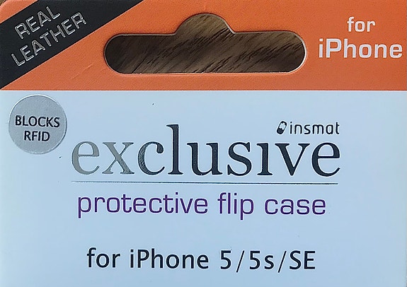 Apple iPhone 5 / 5s / SE, LOMPAKKOKOTELO - Insmat Exclusive Flip Case