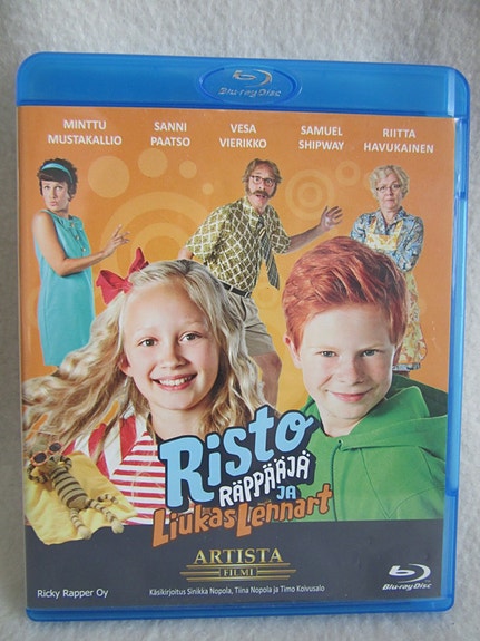 Risto Räppääjä ja Liukas Lennart blu-ray