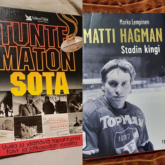 Matti Hagman -kirja sekä sotakirja