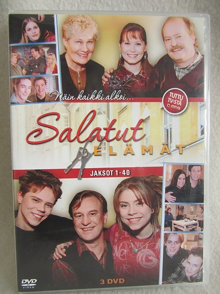 Salatut Elämät jaksot 1-40 dvd