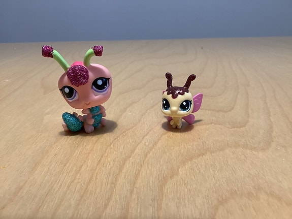 LPs glitter toukka & perhonen