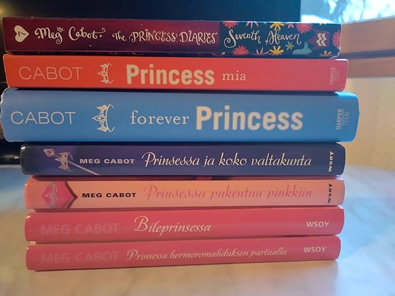 Meg Cabot - Prinsessapäiväkirjat -kirjoja
