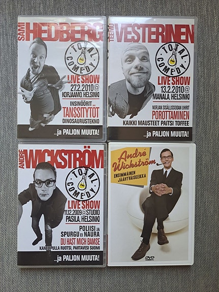 4 Stand-up spesiaalia dvd