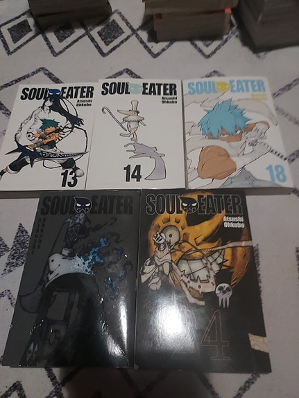Soul Eater manga kirjoja