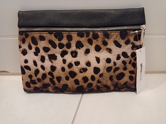 Leopardi clutch, uusi