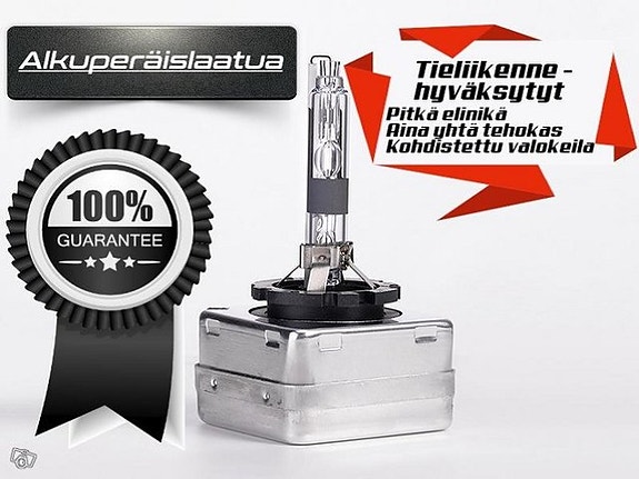 D3R Xenon polttimot (2kpl sarja) 35W ; 3200lm ; Värisävyjä