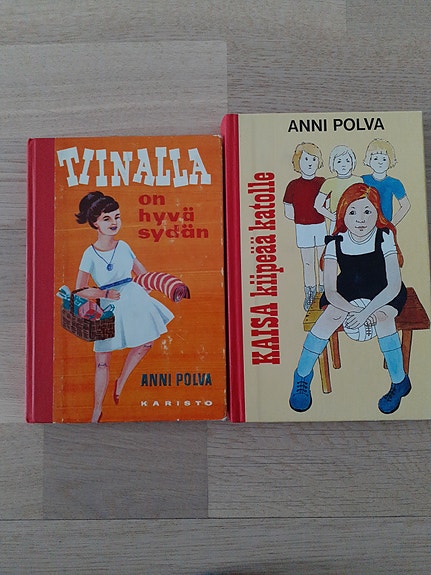 Anni Polvan nuortenkirjat