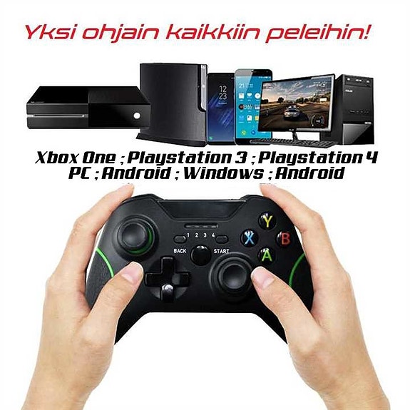 Langaton ohjain Xbox One ;PC; PS3 ; Iso akku