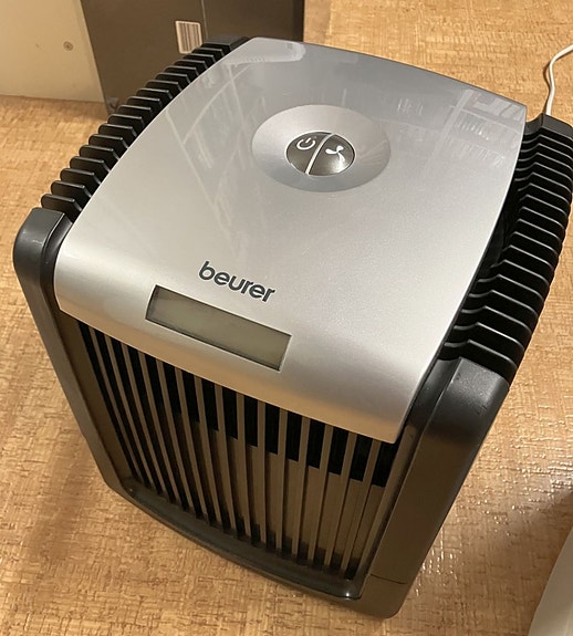 Beurer LW110 2in1 ilmankostutin / puhdistin musta/hopeamusta/hopea