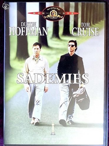 Sademies DVD Dustin Hoffman Tom Cruise