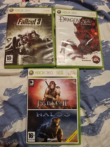 Xbox 360 pelejä