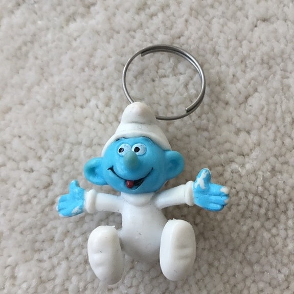 Vauva smurffi maskotti