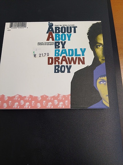 About A Boy By Badly Drawn Boy, Original Soundtrack cd-levy