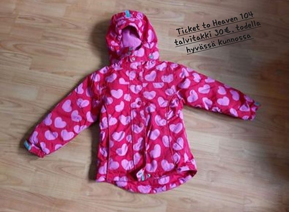 Ticket to Heaven talvitakki 104