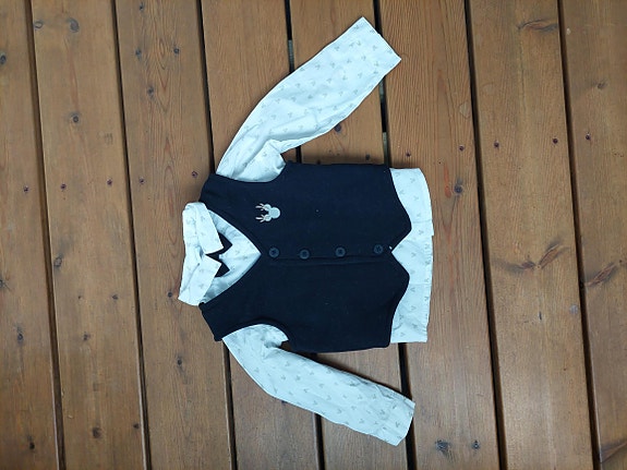 Pojan paita+ liivi Disney Baby, koko 23m