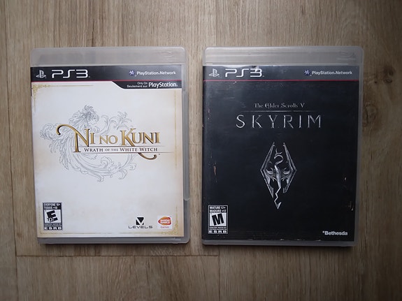 Ps3 skyrim ja Ni no kuni