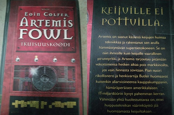 Artemis Fowl - Kirjoja (Eoin Colfer)