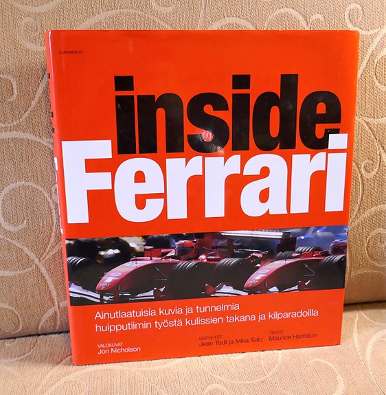 Ferrari, Lions Club, Salaiset neuvot, Norja, ym Kirjoja