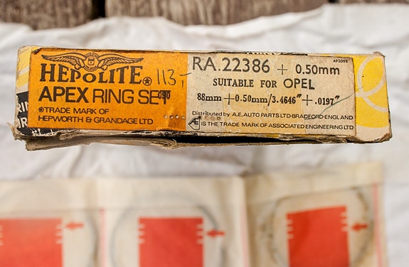 Opel Kadett / Record Männän rengas sarja