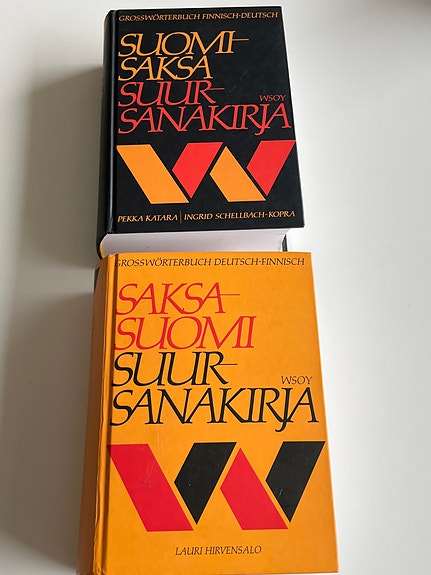 Suomi-Saksa ja Saksa-Suomi suursanakirjat