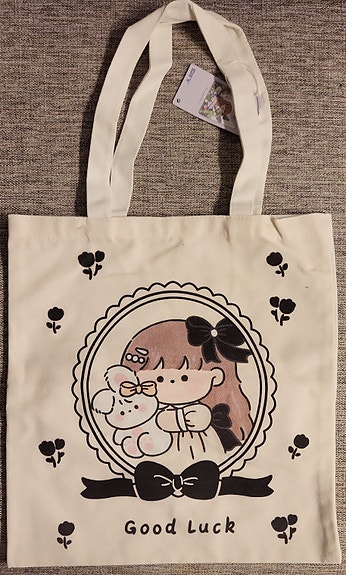 Canvas tote Good Luck