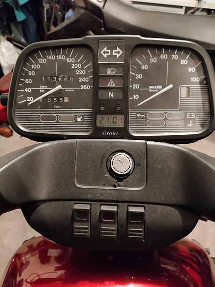 BMW K1100 RS osia